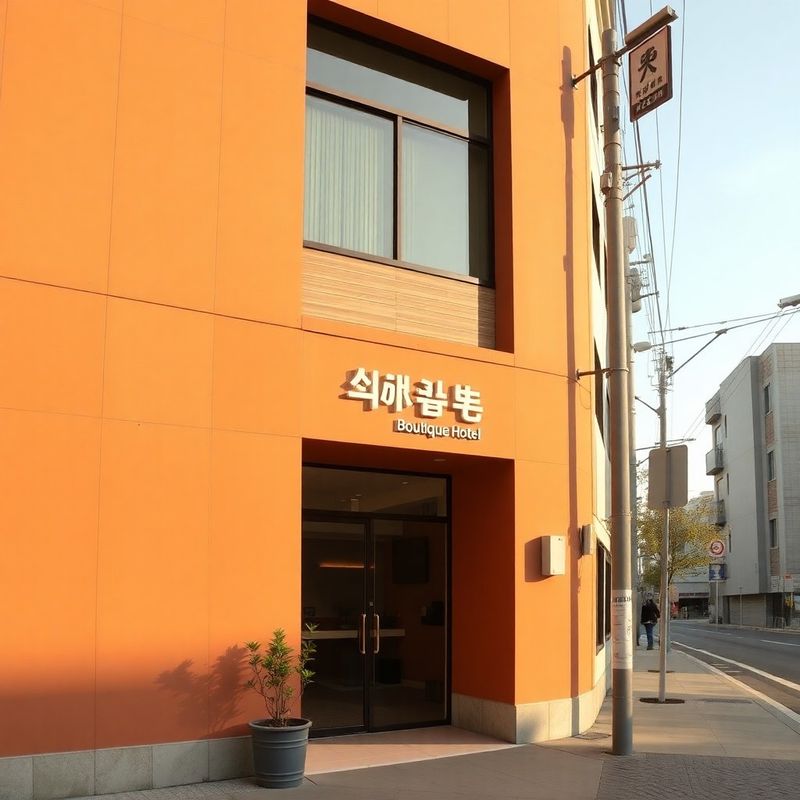충장로에 위치한 아틀리에 인천 입구